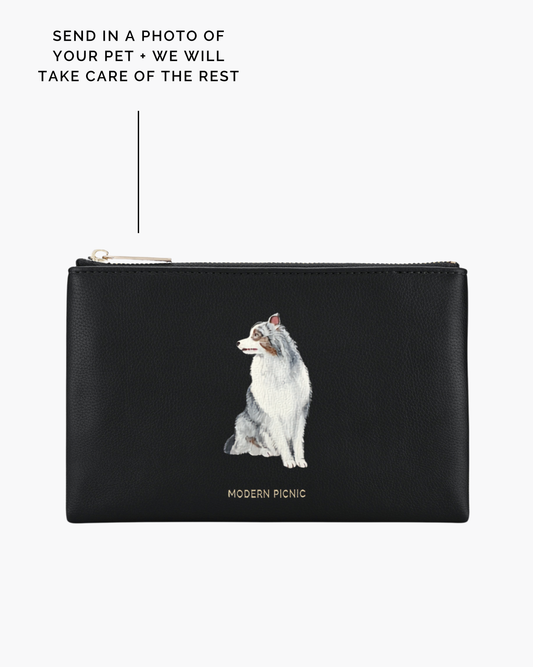 THE PET PORTRAIT SNACKER - BLACK