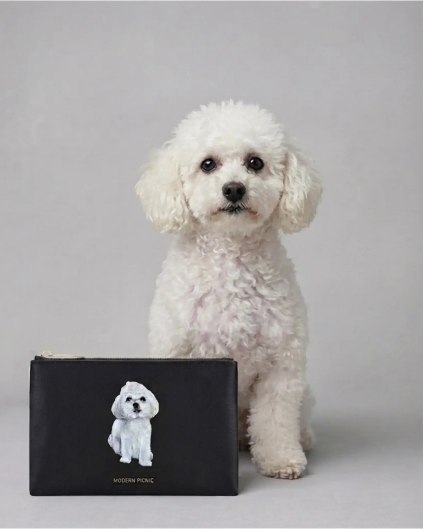 THE PET PORTRAIT SNACKER - BLACK