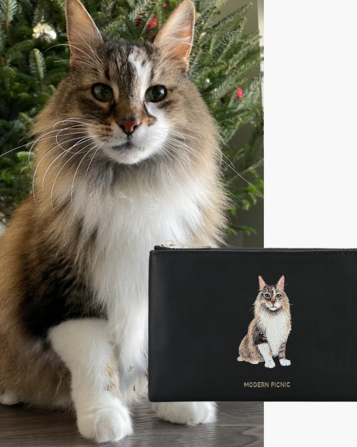 THE PET PORTRAIT SNACKER - BLACK