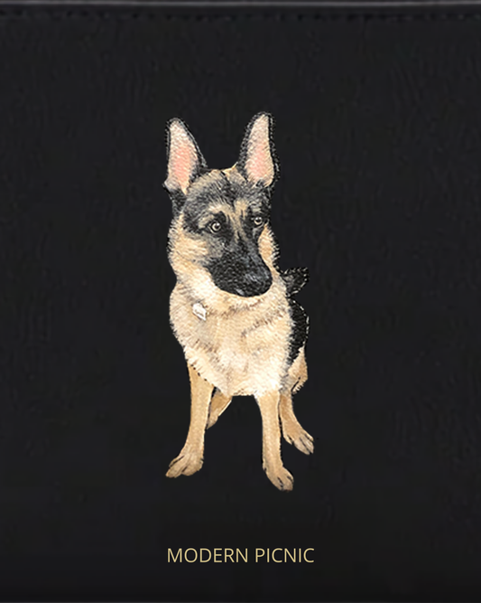 THE PET PORTRAIT SNACKER - BLACK