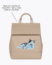 THE PET PORTRAIT BACKPACK - CREAM