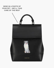 THE PET PORTRAIT BACKPACK - BLACK