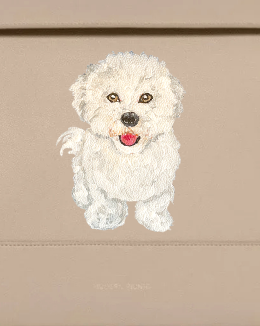THE PET PORTRAIT BACKPACK - CREAM