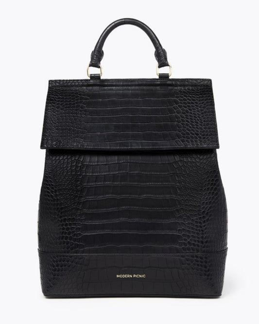 THE BACKPACK - BLACK CROC