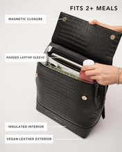 THE BACKPACK - BLACK CROC