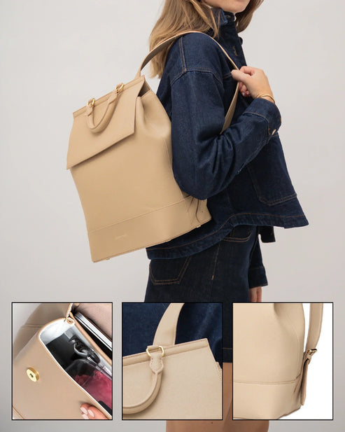 The Backpack (Cream)