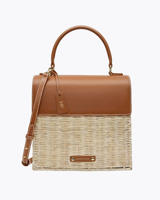 THE LUNCHER - LIGHT BROWN WICKER