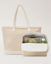 THE TOTE - WHITE CANVAS