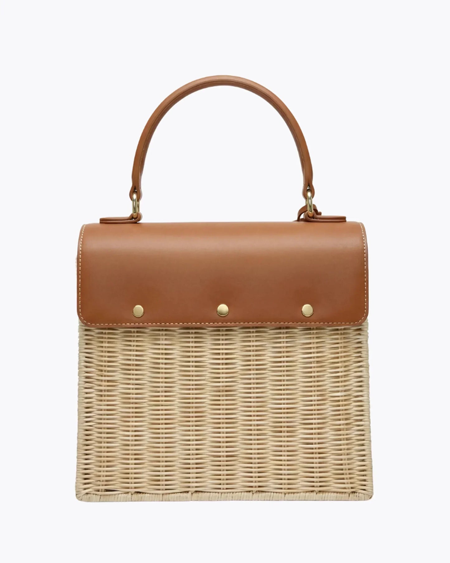THE LUNCHER - LIGHT BROWN WICKER