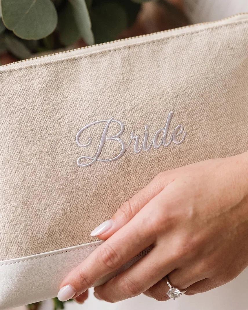 THE SNACKER - BRIDE WHITE CANVAS