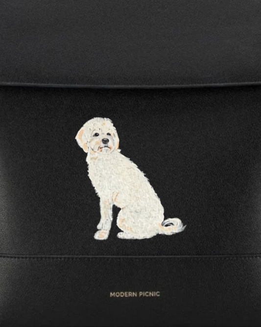 THE PET PORTRAIT BACKPACK - BLACK
