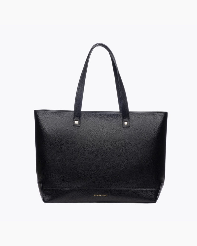 Black Tote Bag | Pouch Included – Modern Picnic
