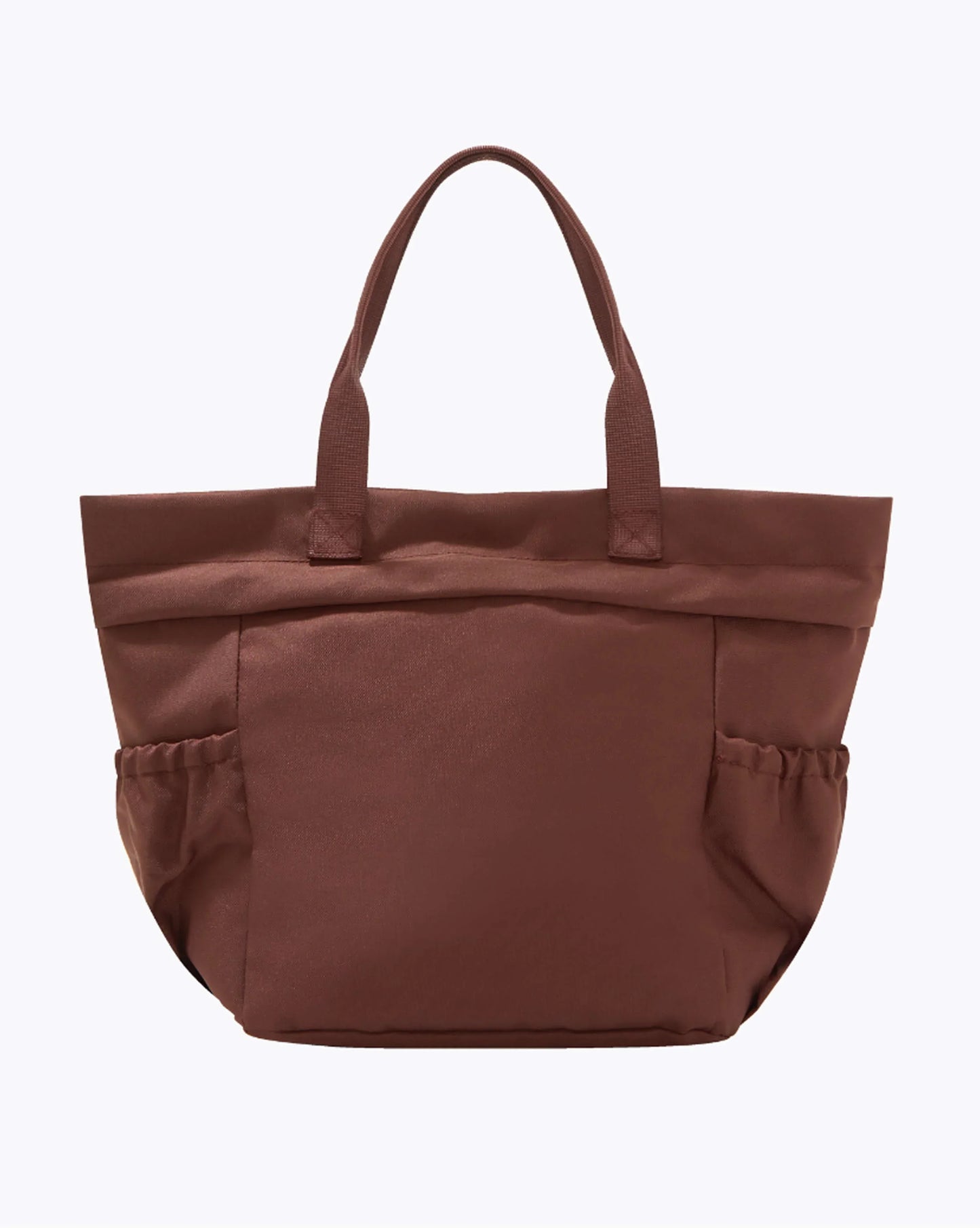 Brown lunchbox on a white background cobranded with FabFitFun