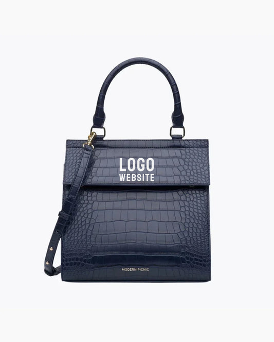 THE LARGE LUNCHER - NAVY CROC - CORPORATE GFITING