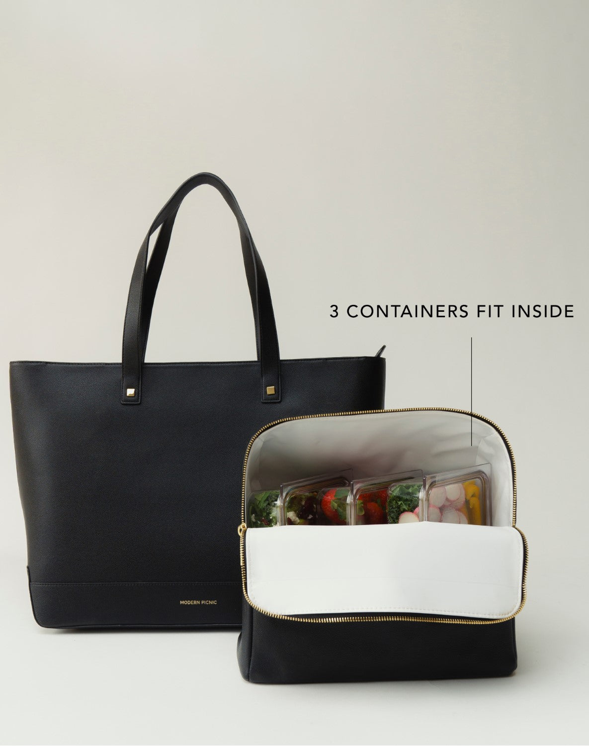 TOTE + 3 CONTAINER SET