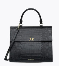 THE LARGE LUNCHER - BLACK CROC