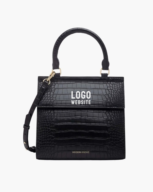 THE LUNCHER - BLACK CROC - CORPORATE GIFTING