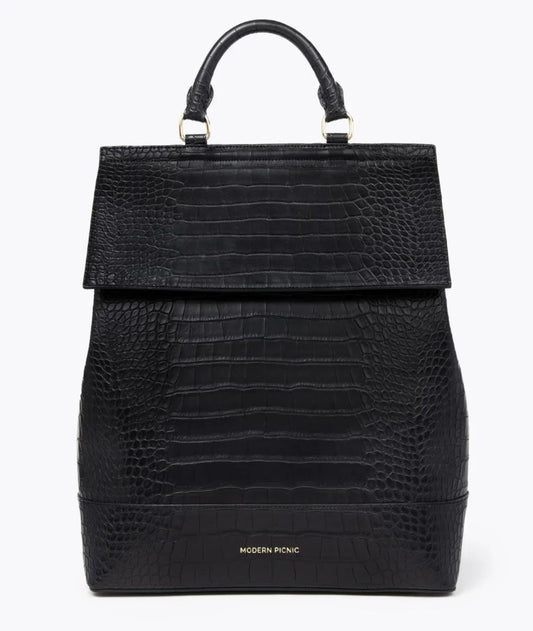 THE BACKPACK - BLACK CROC