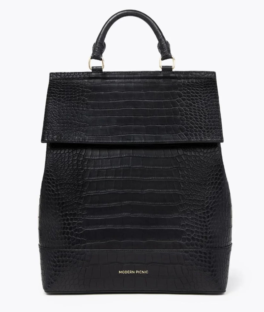 THE BACKPACK - BLACK CROC