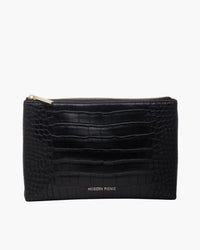 THE SNACKER - BLACK CROC - PERSONALIZED