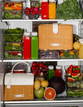 THE WICKER MINI - DARK WHITE WICKER