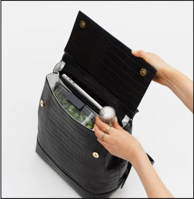 THE BACKPACK - BLACK CROC