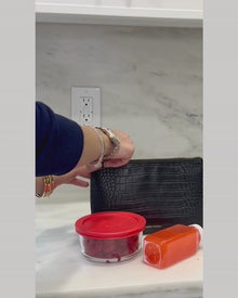 THE SNACKER - BLACK CROC