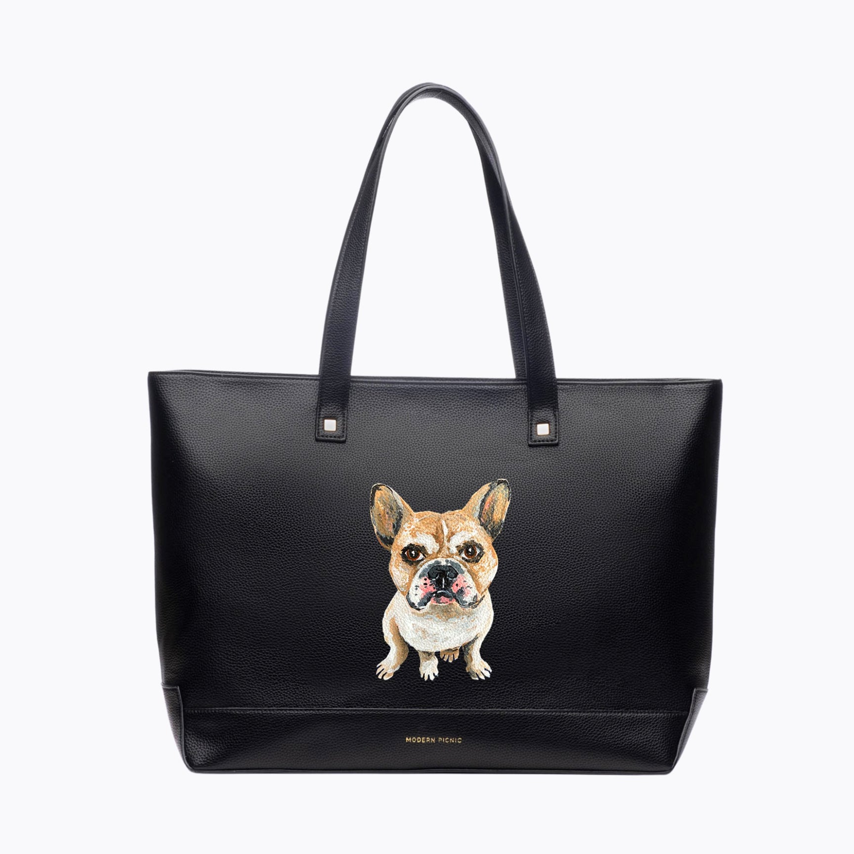 Dog Tote | Hand Painted Pet Collection – Modern Picnic